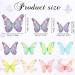 38 Pcs Edible Butterfly Cupcake Toppers Wafer Paper Butterflies for Cake Butterfly Decorations Edible Rice Paper for Cakes Colorful Butterfly Cake Toppers for Birthday Cupcakes Decorating Supplies - Buy Online on GoSupps.com