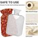 Golden Snowflakes Christmas Hot Water Bottle & Cover - Soft Warm 2L for Winter Comfort - Buy Online on GoSupps.com