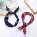 Paisley Twist Bow Wire Headbands for Women - Pack of 6 | Hair Accessories for Workout, Yoga, Running - Bunny Ears Headwraps - Buy Online on GoSupps.com