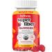 Bellway Super Fiber Gummies for Adults - Sugar Free Organic Fiber Supplement Gummies with 4g of Fiber per Serving - Prebiotic Chicory Root Fiber for Digestive Gut Health Raspberry Lemon 60 Count