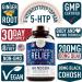 Menopause Relief Supplements with 5-HTP, Dong Quai, Black Cohosh - Hot Flashes & Night Sweats Relief - Women's Multivitamin 40 Plus - 90 Capsules - Buy Online on GoSupps.com