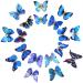 18 pieces girls hair clips butterfly hairpins toddler child hair clips butterfly style hair clip glitter hair clip for women girl baby hair accessories (elegant style)