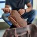 Buy Rustic Town Leather Culture Bag for Men & Women - Travel Razor Double Kit & Cosmetic Organizer - Buy Online on GoSupps.com