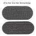 Hair Velcro Pad & Grippers - 2 Pack Hair Styling Magic Tape & Fringe Holder for Perfect Ponytails - Buy Online on GoSupps.com