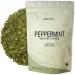 Pure Peppermint Leaves Herbal Tea by Marcoina - Cut Loose Leaves 113g in Resealable Bag Caffeine-Free Tea from USA - Perfect for Hot Brews - Known as Mentha piperita L. mint and Mentha tea - 4oz. Peppermint Leaves Cut 113-g. / 4-oz.
