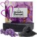 Lavender Charcoal Soap Bar - Organic Face & Body Wash.Gentle Exfoliating Cleanser For Women Men & Teens.Natural Soap That is Good For All Skin Types Even Dry & Sensitive Skin.Good Shaving Soap. Great Gift Idea