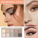 10 Colors Eyeshadow Palette Matte Nude Eye Makeup Palette Ultra-Blendable Long Lasting High Pigmented Waterproof Nudes Neutral Smooth Eye Shadow Palette for Women Natural Charming Looking #04 - Buy Online on GoSupps.com