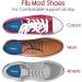 Envelop Thin Insoles for Men and Women - High Arch Support for Flat Feet & Plantar Fasciitis - Foot Relief Orthotics for Metatarsalgia, Heel Spur & Foot Pain - Unisex US Men's (9.5 -) - Buy Online on GoSupps.com