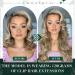Runature Clip In Extensions - Real Hair Brown & Blonde Seamless 30cm 120g - Remy Hair 3pcs #8P60 - Buy Online on GoSupps.com
