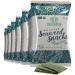 Sea Castle Organic Roasted Seaweed Snack with Sea Salt .35 Oz. (6 Pack) Gluten Free, Keto Friendly, Non GMO Verified, Kosher