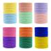 200 Pack Colorful Hair Ties for Baby Girls and Toddlers - Hair Elastics Ponytail Holders for Kids' Accessories - Buy Online on GoSupps.com