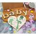 Plum Penguin Handmade Wooden Hanging Heart Plaque: Be Brave, Dream Big, Be Yourself - Green Safari Animals Nursery Wall Decoration - New Baby Gift - Buy Online on GoSupps.com