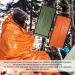 Buy Waterproof Emergency Survival Bivouac Bag - Lightweight Heat-Repellent & Cold Protection - 213x91cm Green & Orange - Buy Online on GoSupps.com