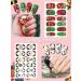Kalolary Christmas Nail Polish Stickers Kit with Nail File - 8 Sheets Self-Adhesive Wraps for DIY Nail Art - Perfect Manicure Gift for Women and Girls - Buy Online on GoSupps.com