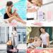 14 Pack Silicone Travel Bottles for Toiletries - TSA Approved Leak Proof Containers for Cosmetics, Shampoo, Conditioner, Lotion - BPA Free (3.04 oz) - Colorful - Buy Online on GoSupps.com