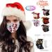 ZQP BEUU 50PCS Happy New Year 2021 Disposable_Face_M sks with a Elastic Earloop for Adult Multiple Pattern Combinations 3-ply Face Facial Protection Pads for Party High Filtration and Ventilation - Buy Online on GoSupps.com