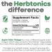 High Strength Raw Apple Cider Vinegar Capsules - 120 Count | Herb Tonics - Buy Online on GoSupps.com