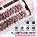 Magnetic Eyelashes & Eyeliner Kit - 12 Pairs 3D Natural Look Reusable & Sweatproof Mink Lashes Easy Application No Glue Needed - Buy Online on GoSupps.com