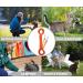 Reflective 30 FT Cat Leash - Escape Proof, Durable & Safe | Personalized Outdoor Walking Leads for Puppies, Kittens, Rabbits & Small Animals - Buy Online on GoSupps.com