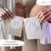 Mintkind Milestone Cards for Pregnancy | 32 Floral Baby Bump Photo Cards | Perfect Gift for Expectant Mothers | Announce Pregnancy - Buy Online on GoSupps.com