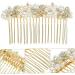 Didiseaon Alloy Rhinestone Hair Comb Pearl Side Comb Hair Accessories for Prom Pearl Clips for Hair Rhinestone Hair Clip Pearl Hair Pin Bridesmaid Rhinestones Jewelry Diamond - Buy Online on GoSupps.com