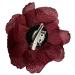KABELIFE Elegant Ladies Hair Accessories | Flower Hair Clips & Brooches in Wine Red | Stylish Hair Flowers for Every Occasion - Buy Online on GoSupps.com