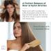 Natural Boar Bristle Hair Brush Set - 6 Pieces for All Hair Types, Detangling and Shine Enhancing - Buy Online on GoSupps.com