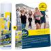 Pjuractive 2Skin Anti-Chafing Gel - Invisible & Waterproof Skin Protection | Bladder Plasters & Wound Shields | Advantage Pack (100ml + 20ml) - Best International Shipping - Buy Online on GoSupps.com