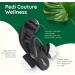 Pedi Couture Pedicure Sandals - Women's Toe Separator Slippers (Large, Black) - Buy Online on GoSupps.com