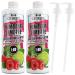 C.P.Sports Sugar-Free Beverage Syrup - Raspberry Lime Concentrate for Mineral Drink | 2L + 2 Pump Dispenser | Vitamins for Sports Hydration - Buy Online on GoSupps.com