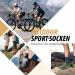 Ruixue Merino Hiking Socks for Men Women & Children - 3 Pair Pack - Black Trekking & Sports Socks for Outdoor Activities - Buy Online on GoSupps.com
