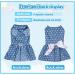 Petcute Elegant Bowknot Dog Dress - Summer Puppy Tutu with Beautiful Flower Design | XS Blue Dog Princess Clothing for Weddings & Special Occasions - Buy Online on GoSupps.com