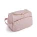 BAGSMART Toiletry Bag for women Travel Makeup Bag with Large Opening,Comestic Bag Travel Essential,Travel Bag for Toiletries Accessories,Pink
