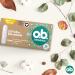 Buy ob Tampon Organic Normal - 100% Organic Cotton Medium to Heavy Flow 16 Pieces | Natural Protection for Women - Buy Online on GoSupps.com