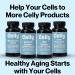 Celly NAD Booster | Longevity Supplement for Healthy Aging with NR (Nicotinamide Riboside) and Nicotinamide | Promotes Cell Function & Vitality | Non-GMO & 3rd Party Tested - Buy Online on GoSupps.com