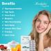 Light Glutathione 500mg Capsules with Vitamin C | Best for Hyperpigmentation Melasma & Acne Marks | Skin Brightening & Anti-Aging | GSH Booster Complex | 30 Capsules - Buy Internationally - Buy Online on GoSupps.com