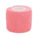 Self Adhesive Elastic Cohesive Bandage Rolls for Sports Wrist Ankle Care Protective Finger Toes (Pink)