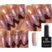 Bluesky Gel Nail Polish Pink Glitter Fairy Dust Light Pink Fine Glitter Iridescent Sparkle Nail Gel Polish 63903 UV LED Soak Off 10ml