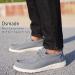 Men's Plantar Fasciitis Arch Support Sneakers - Grey | Orthopedic Comfort Loafers for Work and Diabetic Pain Relief - Buy Online on GoSupps.com