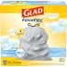 Glad ForceFlex Tall Kitchen Drawstring Trash Bags  13 Gallon Trash Bag, Fresh Clean scent with Febreze Freshness  80 Count (Package May Vary) Febreze Fresh Clean