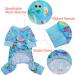 KYEESE Lightweight Dog Pajamas for Medium Dogs - Breathable Summer Onesie Jumpsuit - Flamingo Print - X-Large - Buy Online on GoSupps.com