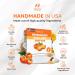 Persimmon Soap Bar | Natural Deodorant for Body Odor Control | Goat Milk Body Wash | Skin Brightening Soap for Men & Women - Buy Online on GoSupps.com