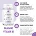 High Strength Vitamin B1 Thiamine 200mg Supplement - 240 Gluten-Free Tablets | Vegan Formula for Heart, Nervous System, and Immune Health - 8 Month Supply - Buy Online on GoSupps.com