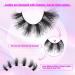 Mink Lashes Fluffy 18mm-6D Volume, Wispy Natural Look, 6 Pairs - Pleell 6D Volume Thick Long Fake Eyelashes - Buy Online on GoSupps.com