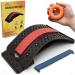 I.L.A.Back extensor for posture correction backing back pain against back pain fitness device back massage massage device with German instructions with free massage ring