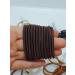 12 PCS BROWN Elastic Hair Bands 3mm Elastic Hair Ties Ponytail Holders Bulk Hair Ties No Metal Gentle Elastics for Women Men Girls Kids (Brown) - A2THIBRO