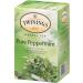 Twinings Pure Peppermint Herbal Revive Individually Wrapped Tea Bags | Naturally Caffeine-Free | 20 Count (Pack of 6) | Enjoy Hot or Iced Peppermint 20 Count (Pack of 6) - Buy Online on GoSupps.com
