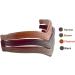 16 Empty Channel V Shape Black Browband - Handcrafted Horse Tack - Buy Online on GoSupps.com