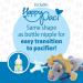 Dr. Brown's Baby Lovey Pacifier & Teether Holder  Triceratops with Grey HappyPaci  100% Silicone  0-12m - Buy Online on GoSupps.com