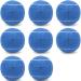 8PCS - Walker Glide Balls,Precut Walker Tennis Balls for Furniture Legs and Floor Protection,Walkers Legs Universal Precut Glide Balls,Heavy Duty Long Lasting Felt Pad Glide Coverings,Fit Most Walkers Blue